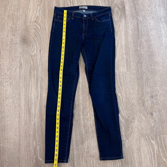 Banana Republic Factory Dark Wash Skinny Fit Jean Size 10 30 - Picture 8 of 14